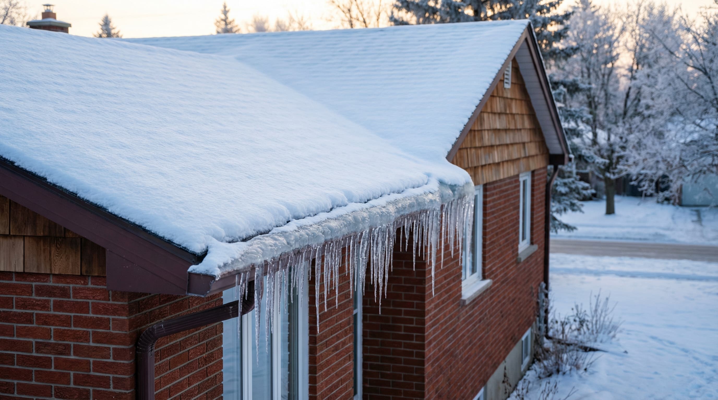 Ice Dams, Snow Loads & Winter Roofing Problems: A Survival Guide for Canadian Homeowners